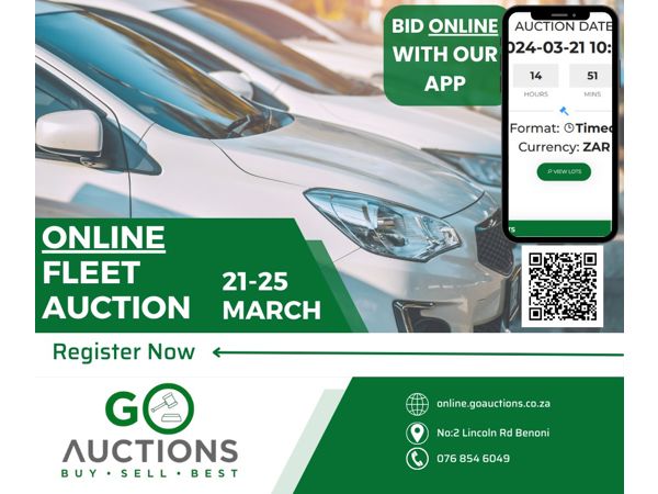Online Fleet Runner Auction 21 - 25 March 2024